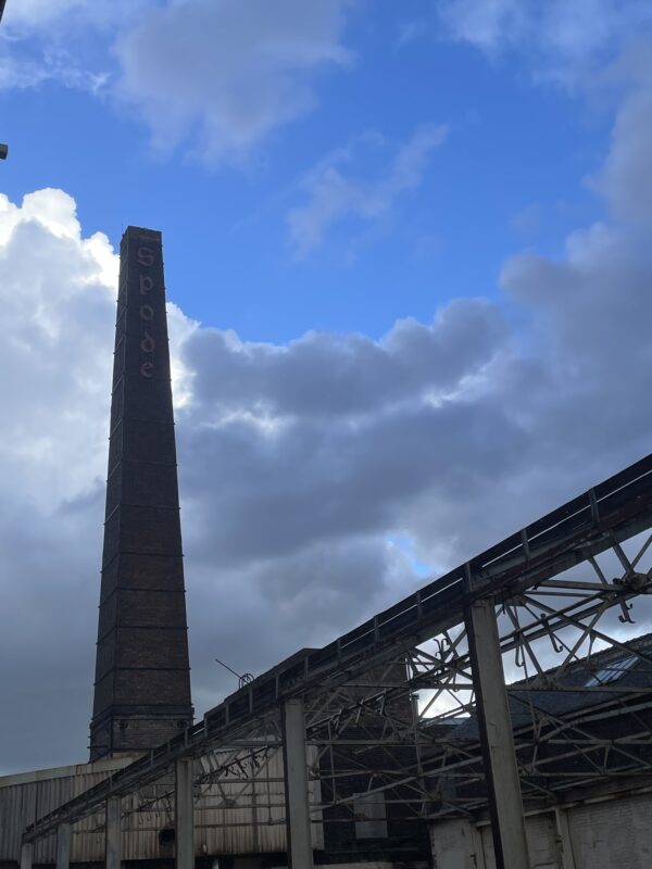 The chimney at Spode in Stoke on Trent